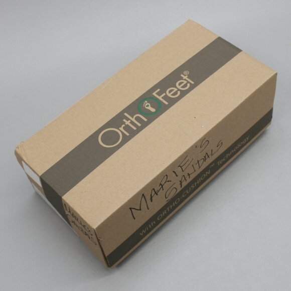 Orthofeet Ladies 7.5 2E Extra Wide Malibu Pewter Two-Way Strap Shoes Sandals 967 - Picture 12 of 12